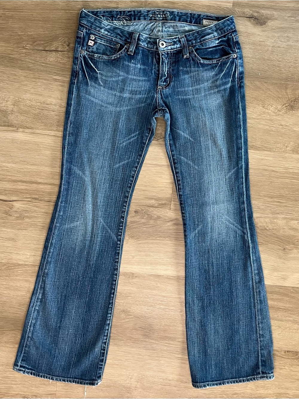 Big Star "Sweet" Low Bootcut Jeans - Size 29R